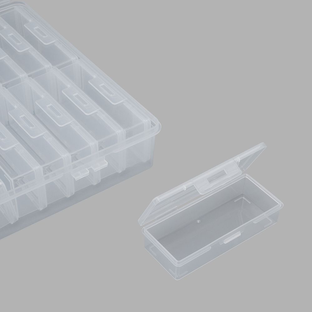Контейнер для хранения мелочей 32.3х23.1х5 см, 24 штуки в боксе