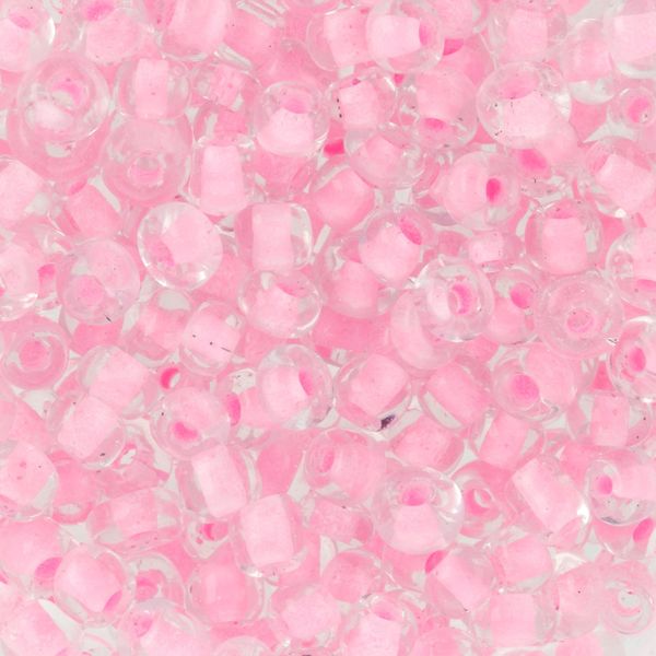 Бисер Zlatka 8/0 (2.9 мм), 100 г (10х10 г), №0137 розовый, GR