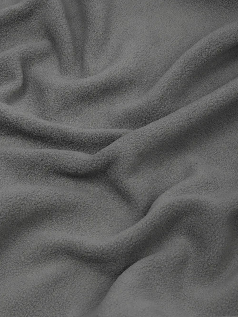 Флис 2-сторонний 240 г/м², 150 см / 10 метров, TBY-0240-S307 цв.S307 серый