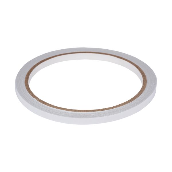 Лента клейкая двухсторонняя на бумажной основе 5 мм / 10 метров, белый, Gamma BLK-05