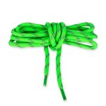 Шнурки со светоотражающей полосой 6 мм, 120 см, 25 пар зеленый неон, Gamma 48т6/120