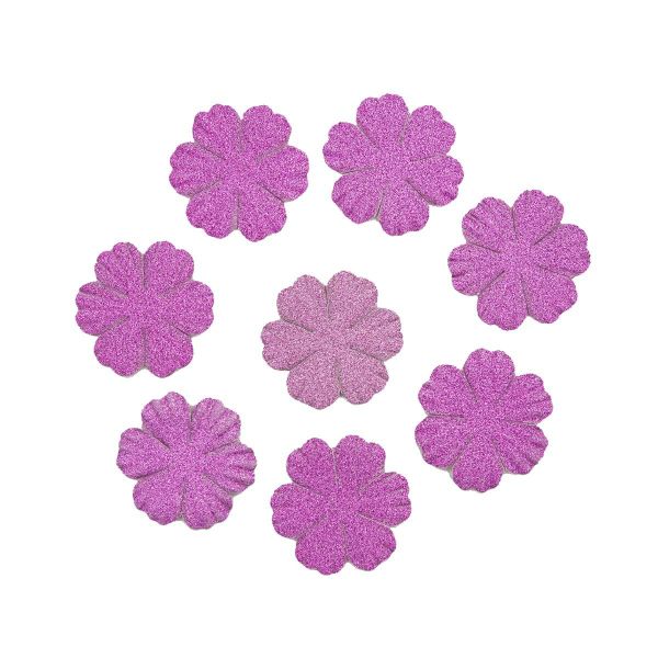 Лепестки бумажные с блестками 