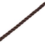Шнур витой 5мм / 18,29м, 038 темно-коричневый, 1AS-168