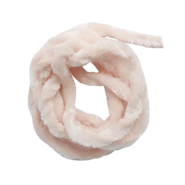 Синель для брошей 0.5 мм / 1 метр, микро п/э, Астра, пудровый