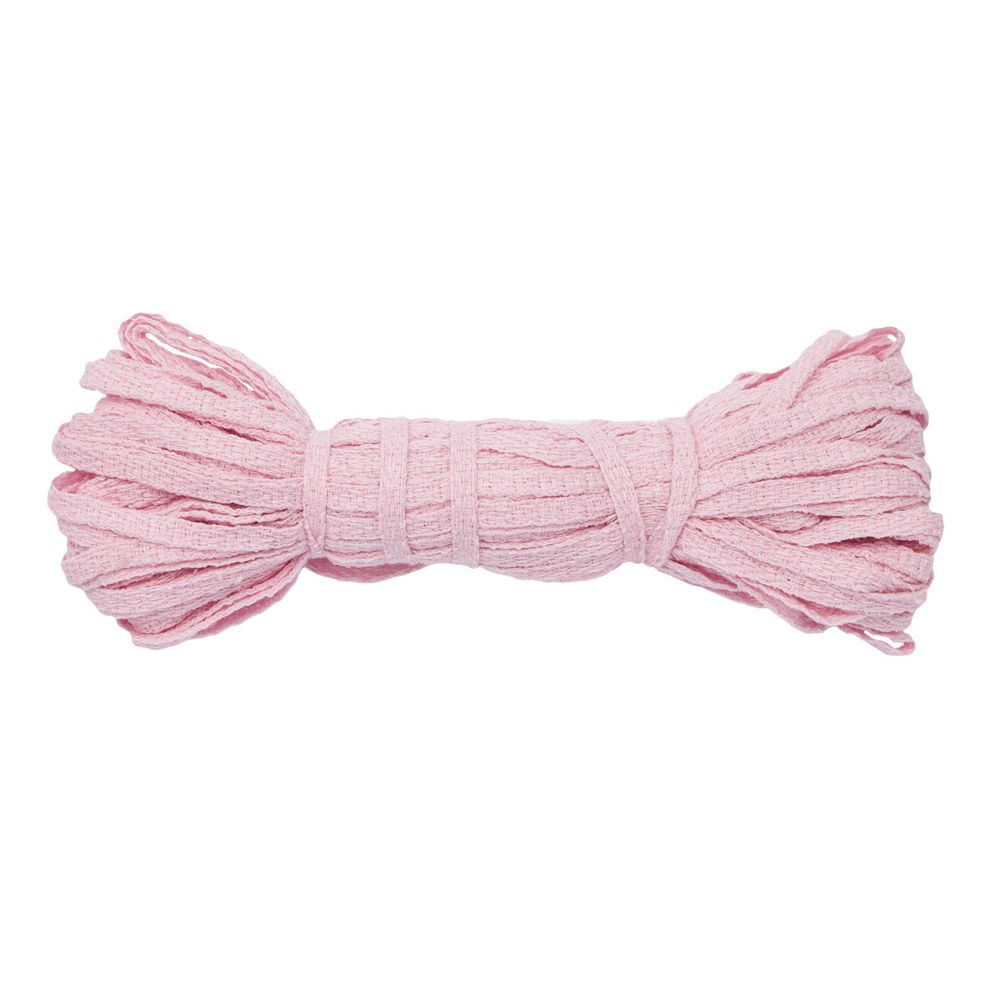 Тесьма (лента) киперная (100 х/б) 5 мм / 25 метров, рис. 9790, 1.4 г/м, св. розовый, С3865Г17/1