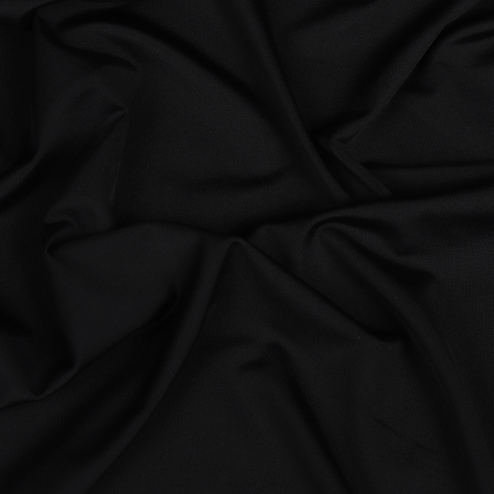 Микрофибра для нижнего белья 190 г/м², 150 см, OLG061, 170 черный, 30 кг (1кг=3.28м)