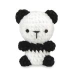 Набор для вязания игрушки Miadolla AMG-MN-0137, Панда (велюр), 10 см