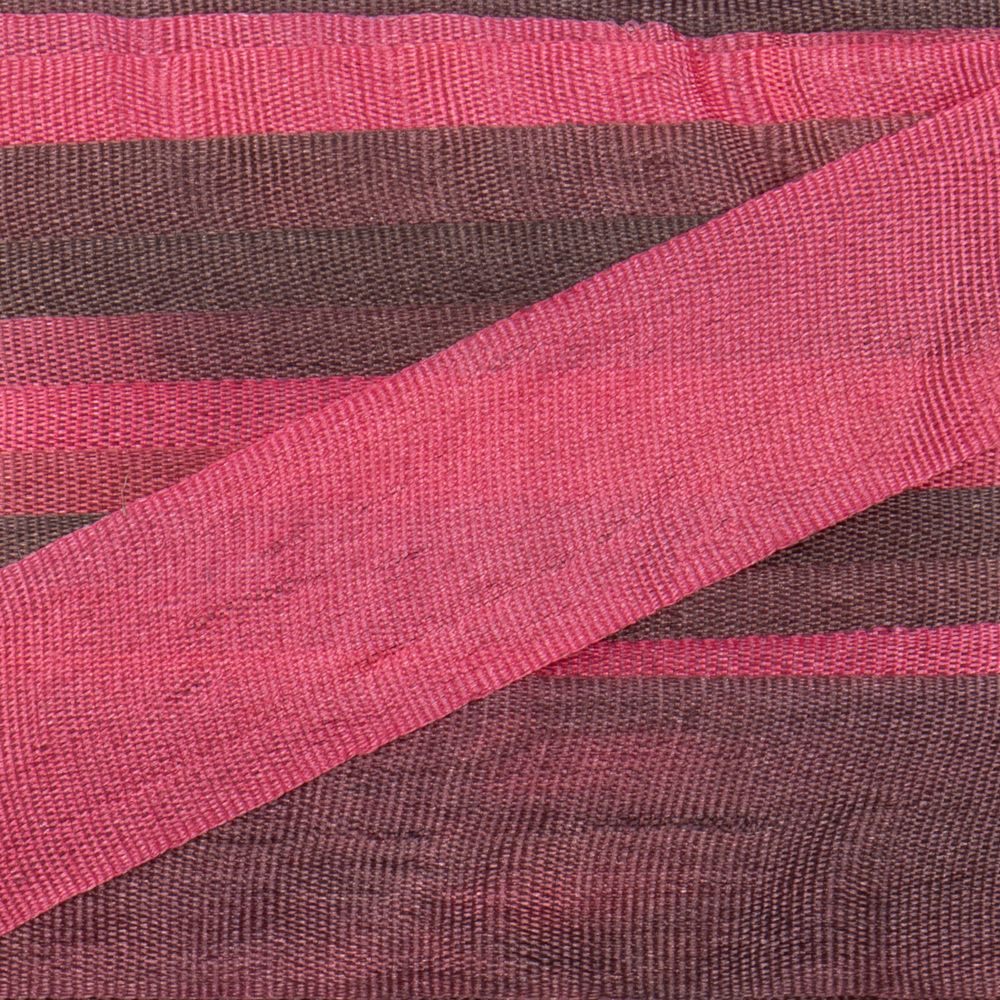 Лента (тесьма) шелковая 13.0 мм / 9.1±0.5 метров, M116 гр.розовый/медный, Gamma SRM-13