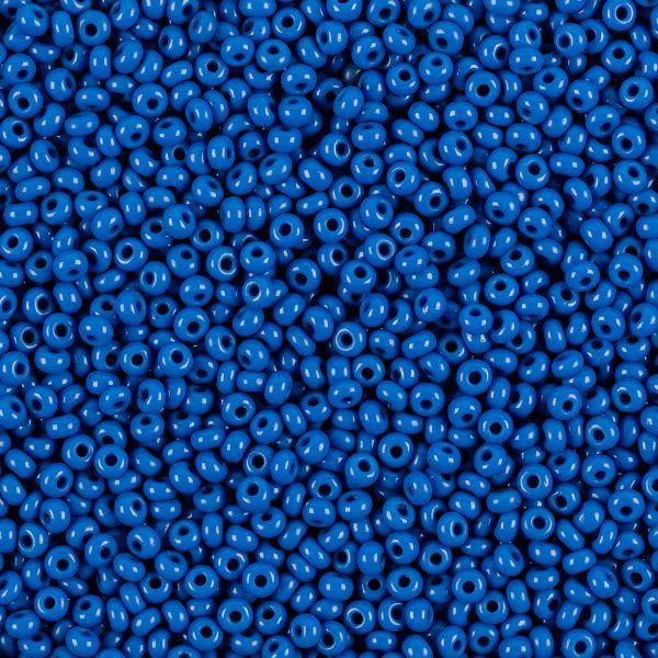 Бисер Preciosa 9/0 (2.7 мм), 50 г, 33210 голубой, 311-19001