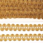 Тесьма отделочная 20 мм / 13.71 метров, TBY 913 цв.золото