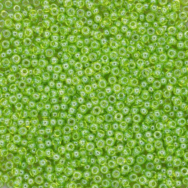 Бисер Preciosa прозрачный с жемчужным покрытием 10/0 (2.3 мм), 100 г (5х20 г), цв. 56220