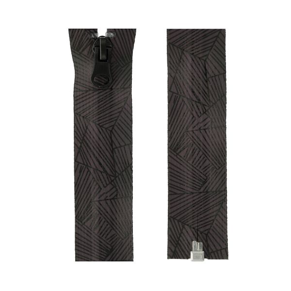 Молния спираль (витая) Т7 (7 мм) 1 зам., разъем., 70 см, принт 2, SUM Gamma, 1 шт