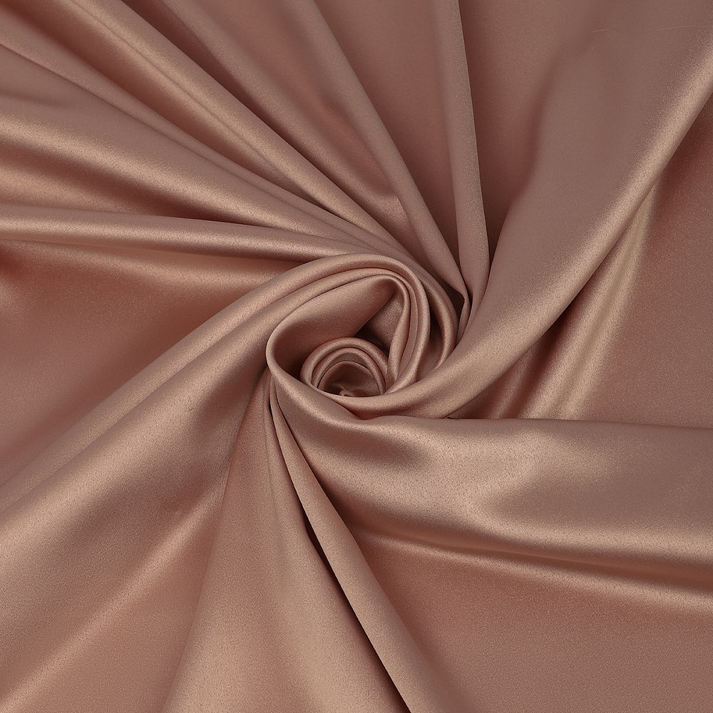 Атлас стрейч для нижнего белья 107 г/м², 125 см / 1 метр, 0180 цв.1412 античная роза