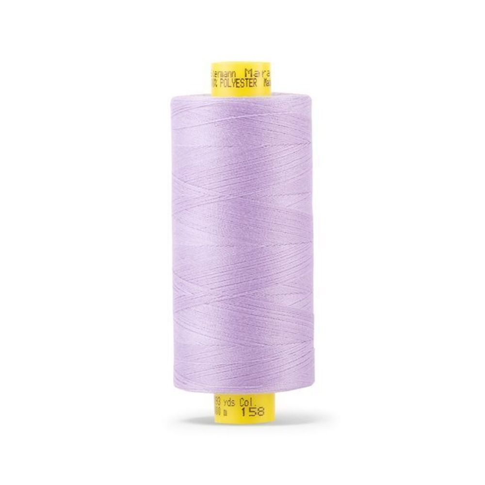 Нитка универсальная Gutermann Mara 120/2, 1000 м, 700207, 158 св.сиреневый, 1 катушка