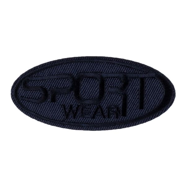 Термоаппликация №07/5, 5 шт, №1742D sport wear синий 3x7 см, Gamma