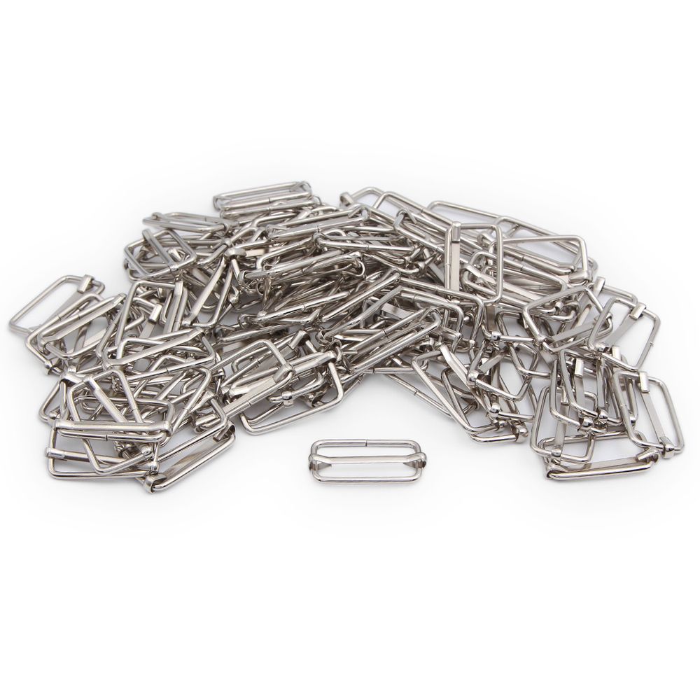 Рамка регулировочная 25 мм ушко (17х31 мм) (никель), 100 шт