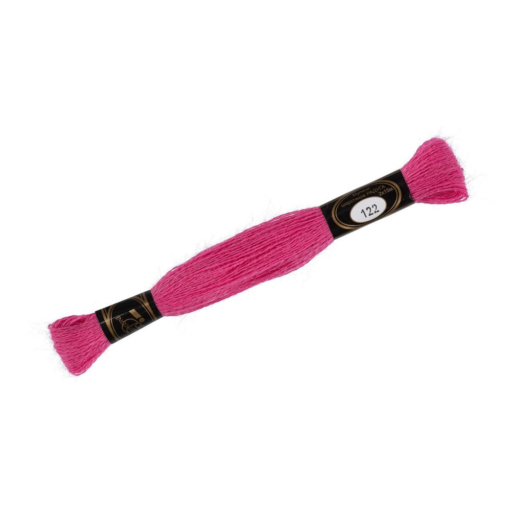 Мулине Радуга, цв.122 яркий флокс, Россия, 8 мотков по 15 метров