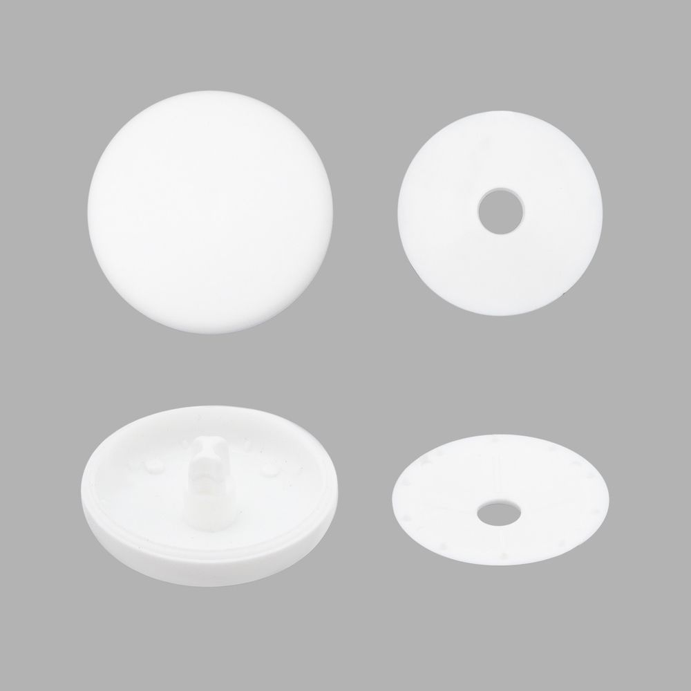 Пуговицы под обтяжку защелкивающиеся 46L = 29 мм на ножке, пластик, 2 шт, Pony, 81705