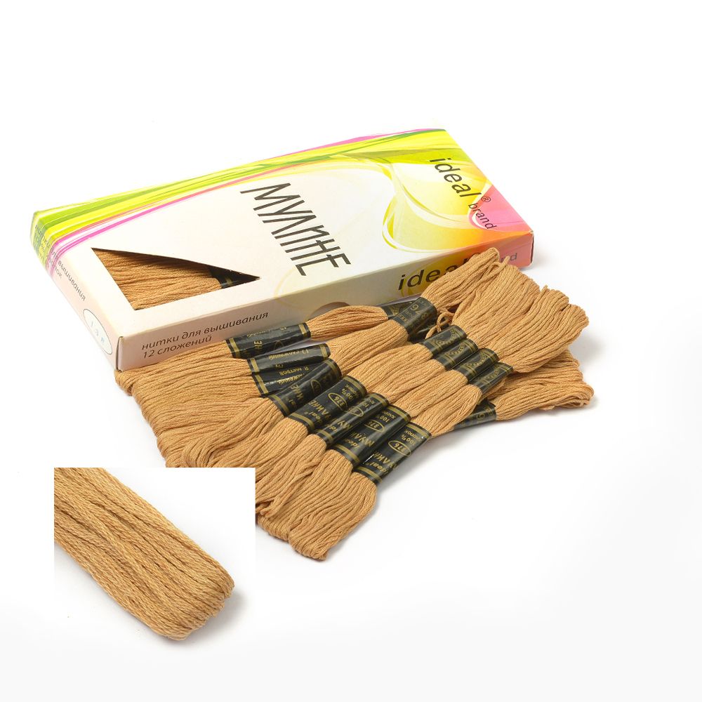 Мулине Ideal ТВ, 24 мотка по 8 метров, цв. 376