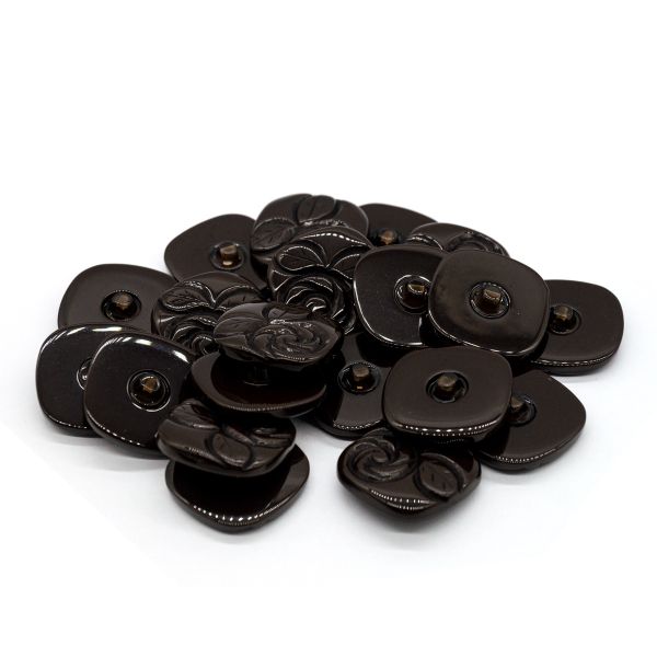 Пуговицы на ножке (3.03-830-38) (коричневый), 20 шт