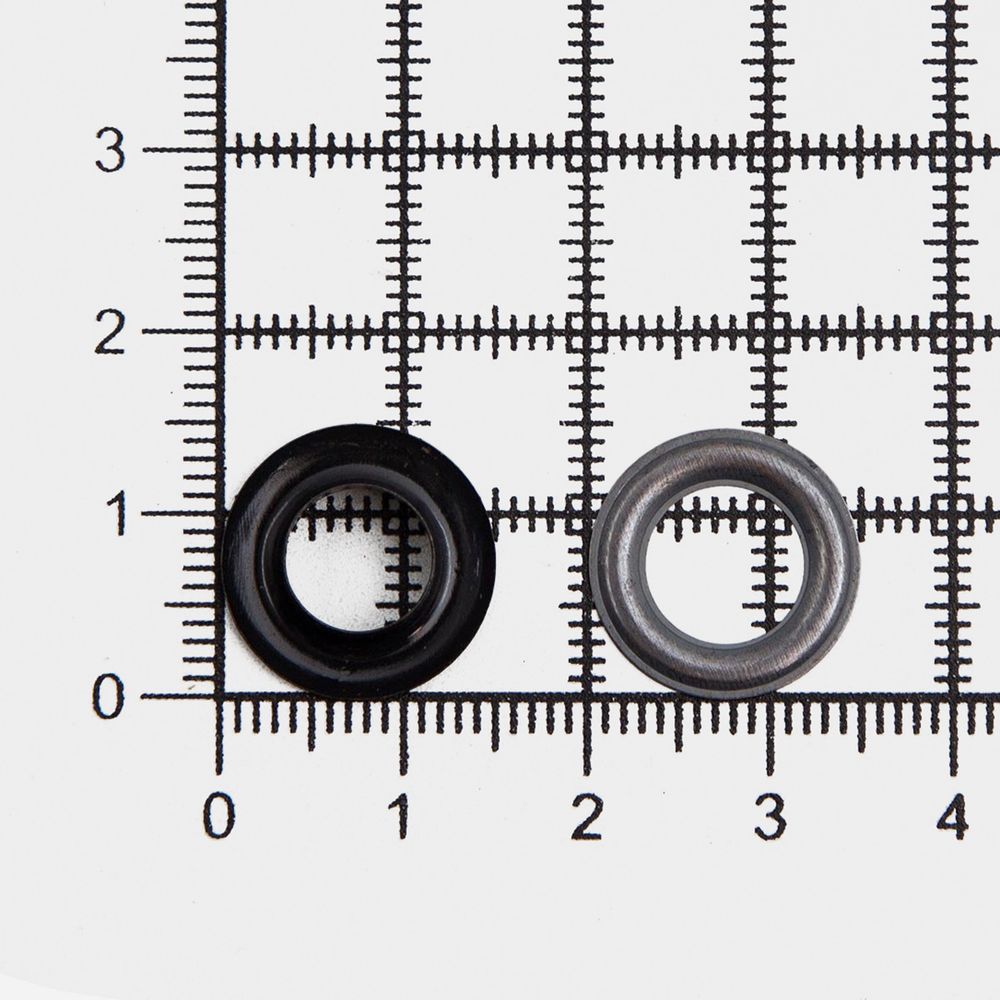 Люверсы металл ⌀_7.3 мм (внутр.), h5.41 мм (внутр.), №5, металл, уп.≈1000 шт, New Star, оксид
