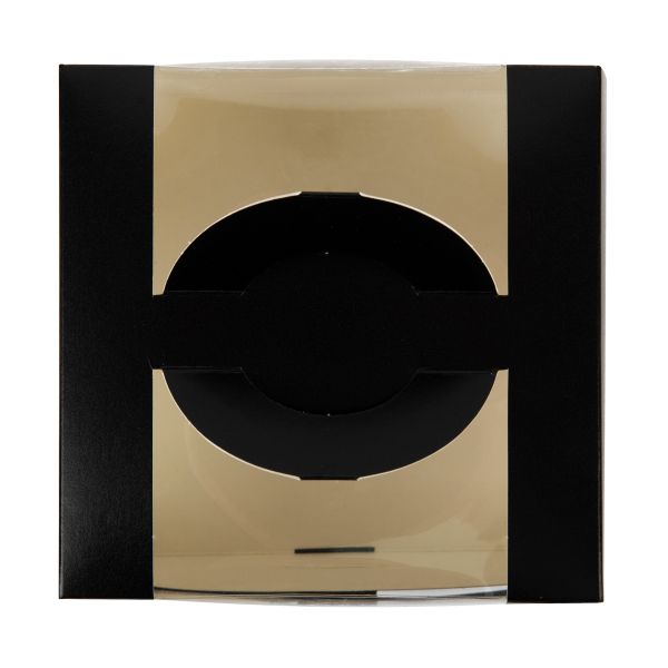 Коробка для мини-торта 14х14х8 см, черная, S-Chief CBC-013