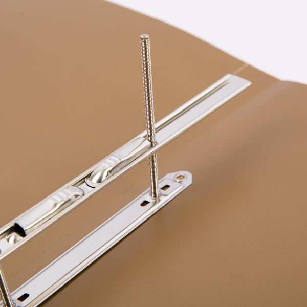 Папка пруж.скоросш. A4 700 мкм 20 мм, 6 шт, золотой new EC210500128, Expert Complete