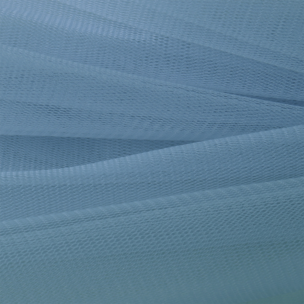 Фатин (еврофатин) мягкий матовый Hayal Tulle HT.S 300 см, цв.79 - пудрово-голубой, 50 м