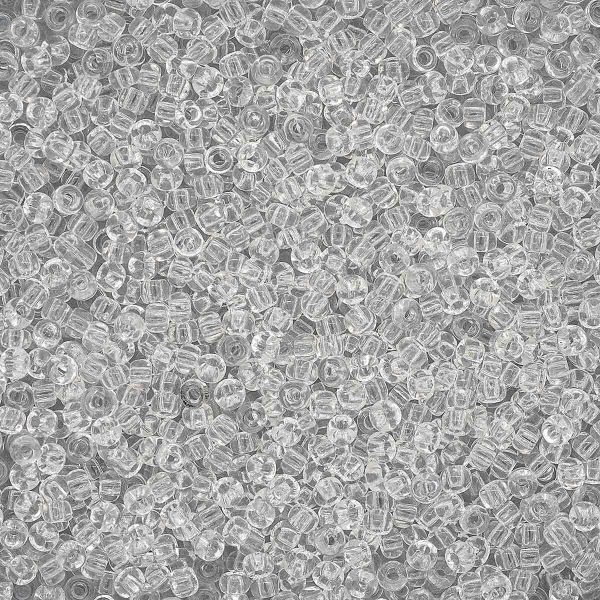 Бисер Preciosa 10/0 (2.3 мм), 100 г (5х20 г), прозрачный, цв. 00050