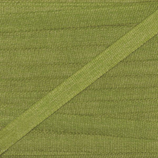 Лента (тесьма) шелковая 4.0 мм / 45.5±0.5 метров, №212 св.зеленый, Gamma SR-4