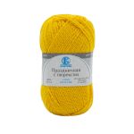 Пряжа Камтекс Праздничная с люрексом / уп.10 мот. по 50 г, 160 м, 104 желтый