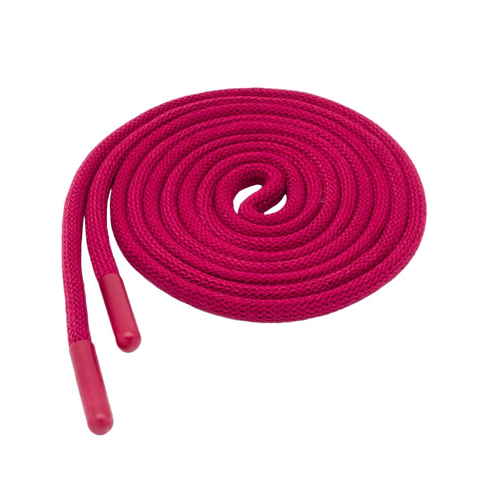 Шнурок декоративный круглый ⌀5.0 мм / 135см, 1 шт, 16 малиновый, 3AR2808