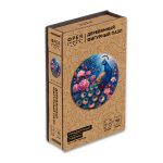 Пазл фигурный деревянный 163 элемента, PZLF-021 Придворный павлин, Фрея