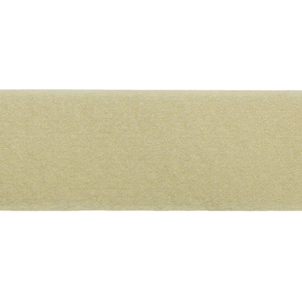 Лента контактная липучка (велкро) пришивная 50 мм / 25 метров, 5028 бежевый, ПАРА (крючок+петля), качество 