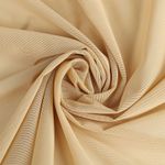 Сетка бельевая эластичная утягивающая 140 г/м², шир.160 см / 5 метров, бежевый /OLG031.беж/5/