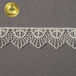 Кружево гипюр (плетёное) 30 мм / 13.71 метров, TBY.4GB2502, цв.F102 молочный