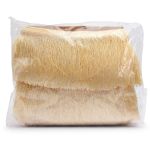 Бахрома отделочная широкая 120.0 мм / 25 метров, нитяная, 055 кремово-желтый, 0390-0310