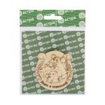 Заготовка для декорирования Всего и побольше 6,4х6,7х0,3см, Астра