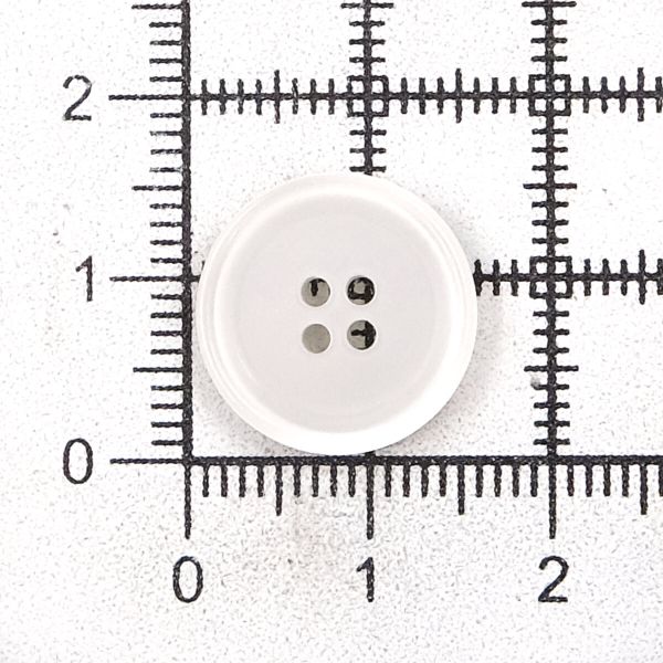 Пуговицы 4 прокола 24L, (col.A (белый)) CB, 72 шт