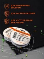 Нитки для бисера Tytan-100 (Ideal), 10х100 м, белая