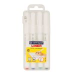 Набор линеров 0.3 мм, 4 цв. 2811/4 мм, 2811/4, Centropen 2811/4