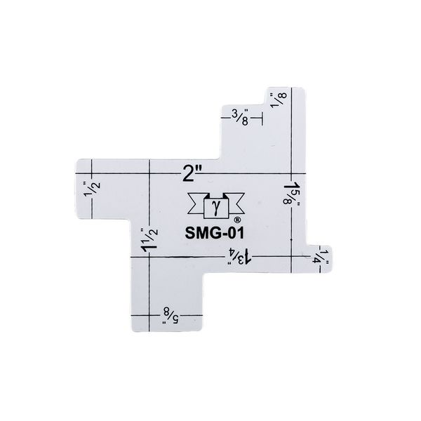 Шаблон измерительный для шитья, пластик, Gamma S01