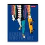 Тетрадь ученическая общая, A5+ 48 л. на скобе 65 г/м², белизна 100%, 10 шт, клетка в термоусадочной пленке, 000729 Я свободен!, Светоч 48ТЕТк-001