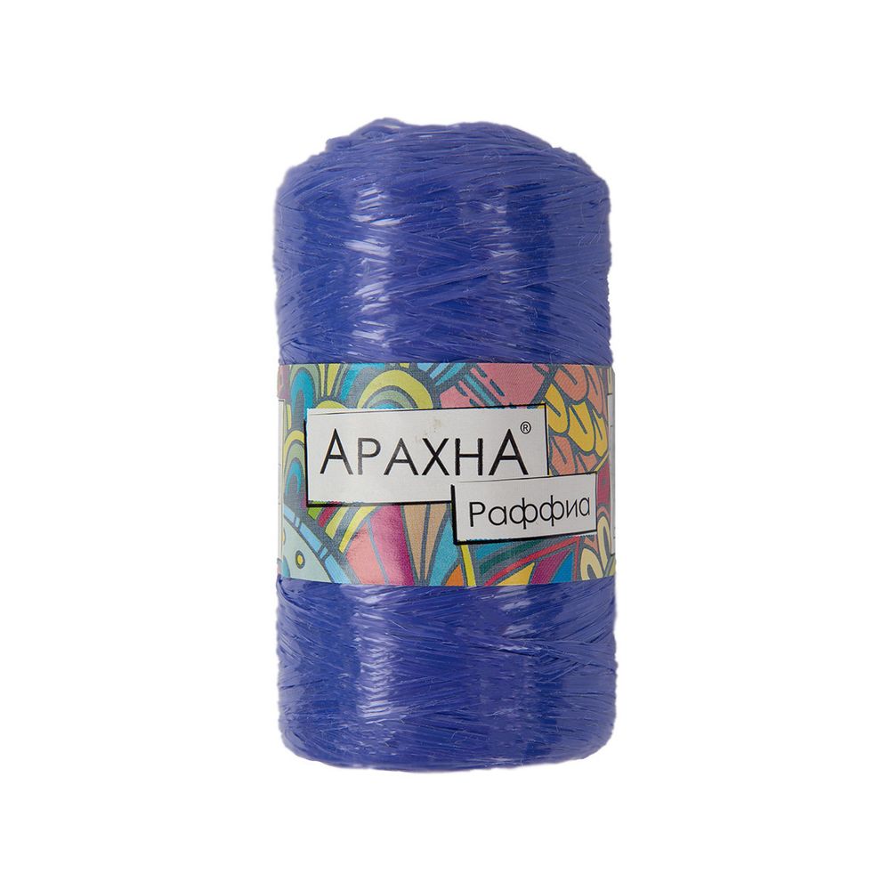 Пряжа Arachna Raffia / уп.5 мот. по 50г, 200м, 28 фиолетовый