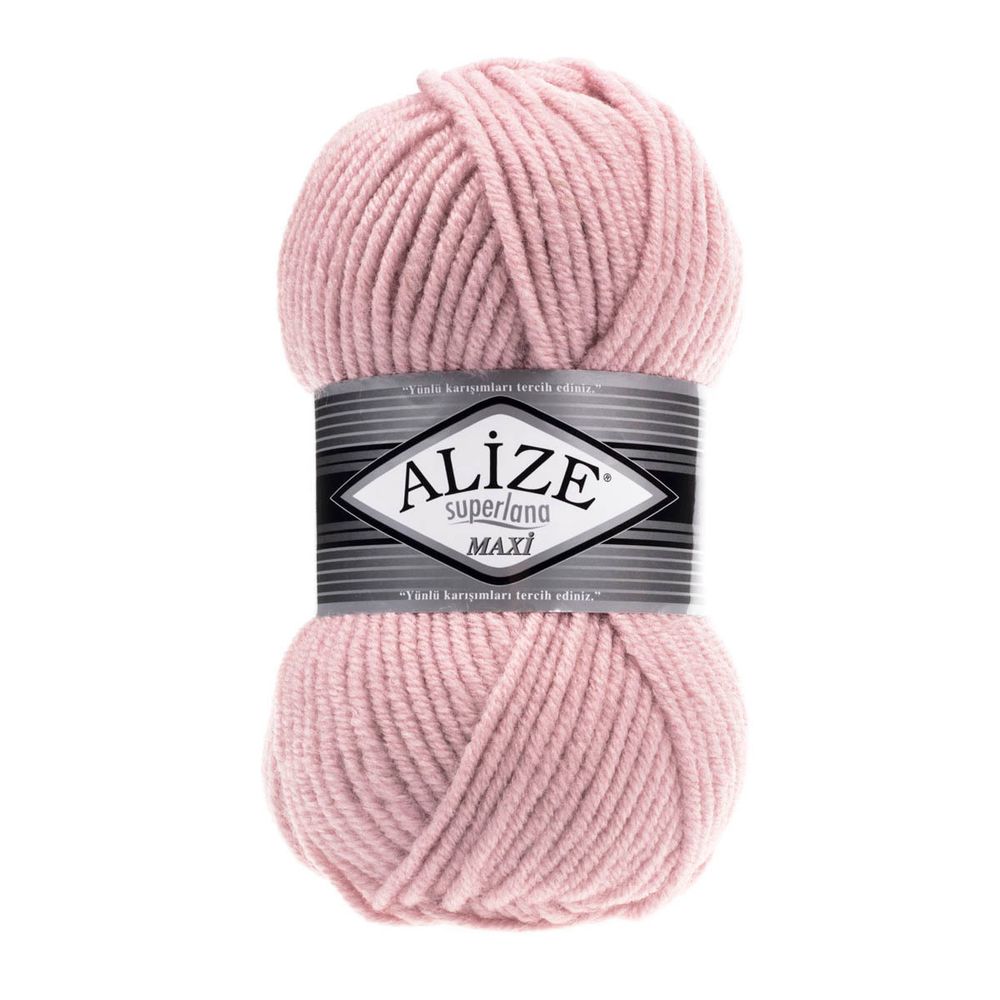 Пряжа Alize (Ализе) Superlana Maxi / уп.5 мот. по 100 г, 100м, 161 пудра А