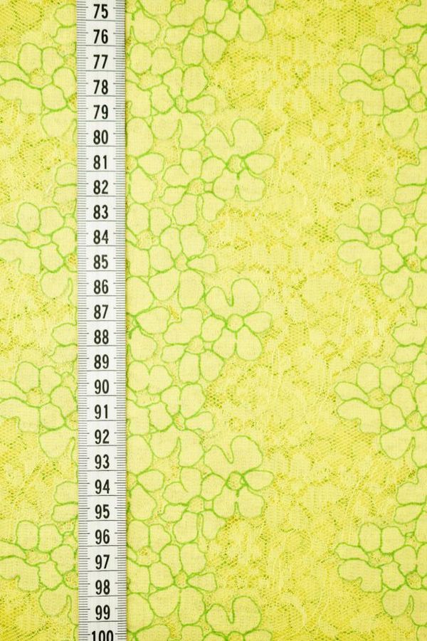 Ткань кружевная 65% полиэстер, 35% хлопок [261560-15], 10 метров, 261560-15