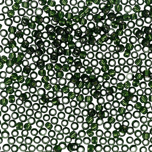Бисер Toho 11/0 круглый (2.2 мм), 25 г (5х5 г), 0037 травяной