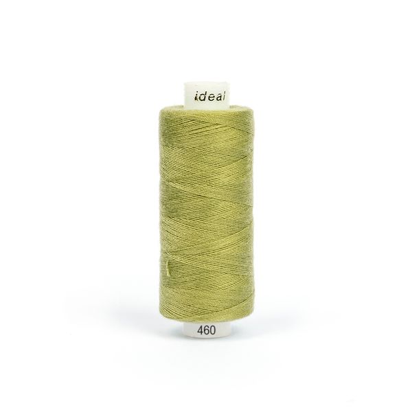 Нитки швейные бытовые Ideal 40/2, 366 м / 10 кат., 460 зеленый