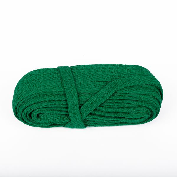 Шнур плоский ⌀14-15 мм, 20 м, зеленый, Гамма С3860Г17