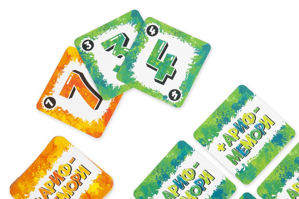 Игра настольная Арифмемори, Эврикус BG-12047